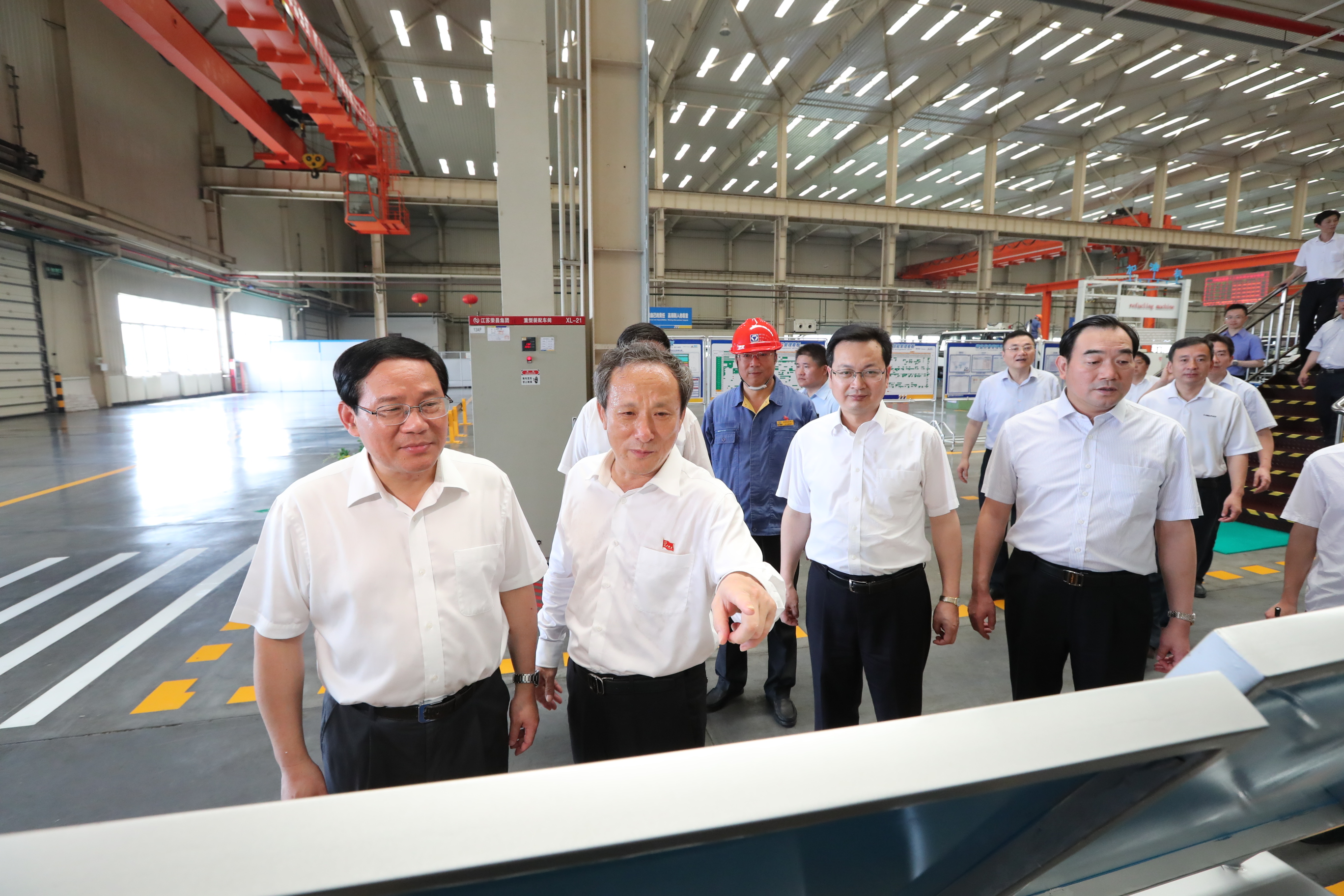 李强同志视察LETOU乐投集团