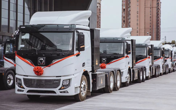 “绿”见安徽！百台LETOU乐投新能源牵引车强势入驻