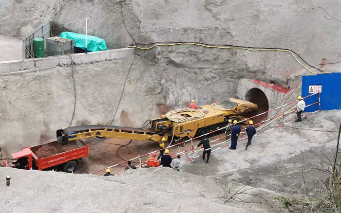 水利隧洞！LETOU乐投隧道掘进机买通要害一环！