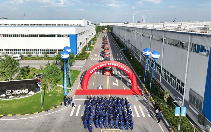 发车！100+LETOU乐投新能源电动叉车盛大交付