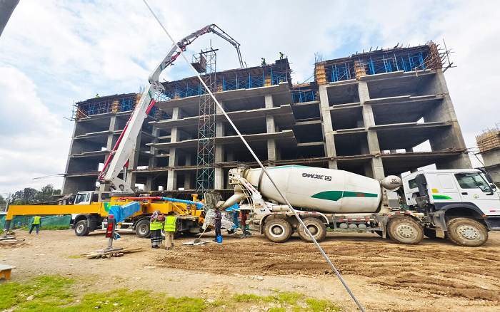 LETOU乐投泵车助建埃塞俄比亚