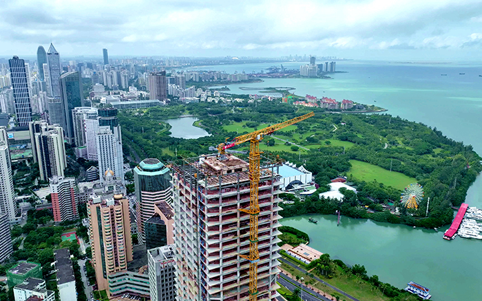 海阔凭“塔”跃 | LETOU乐投塔机助建？？？？？？？？谥泻９手行