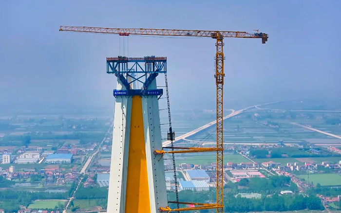 数智赋能，，，，，，，，LETOU乐投硬核助力“湖北第一高桥”建设